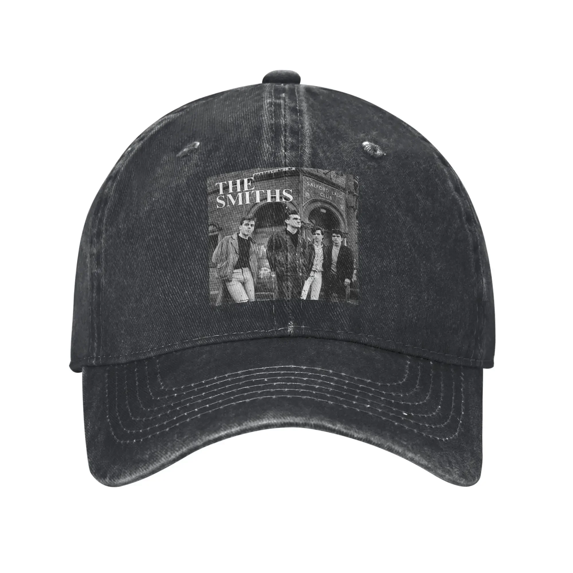 2026 The Smiths Salford Lads Club Band Men Women Baseball Cap  Distressed Denim Washed Caps Hat Retro Outdoor Summer Gift Headwe