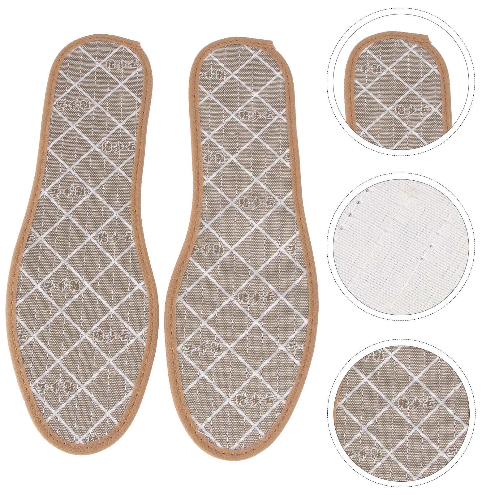 

3 Pairs Insole Shoe Pads Refreshing Foot Care Insoles Cushions Men and Women Bamboo Charcoal