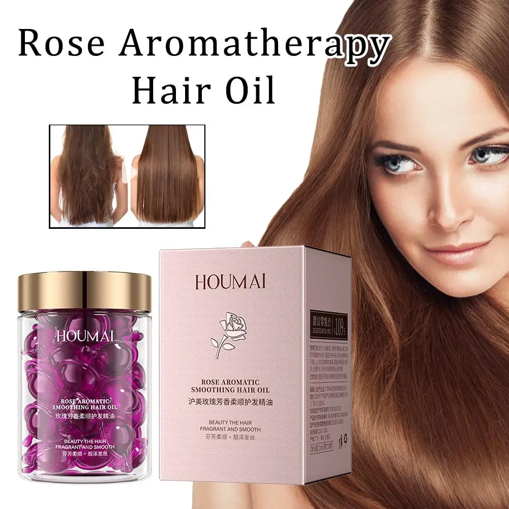 

Natural Rose Hair Care Essential Oil Deeply Nourishes Hair Repairs Ends Essence Split Dryness Care Hair Rose Improving Hair Care