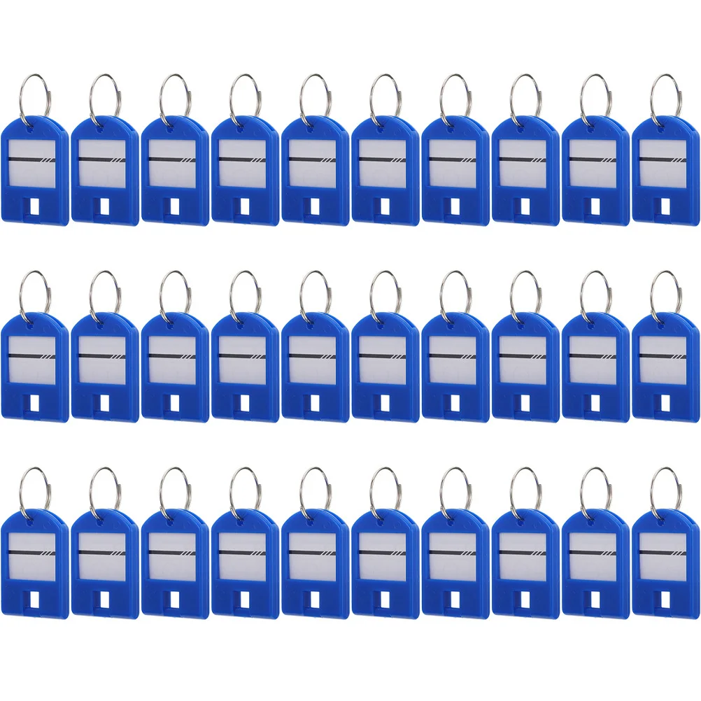 

35Pcs Numbered Key Tags Plastic Key Label Identifiers Writable Tags for Organizing Keys Luggage Bags USB Drives