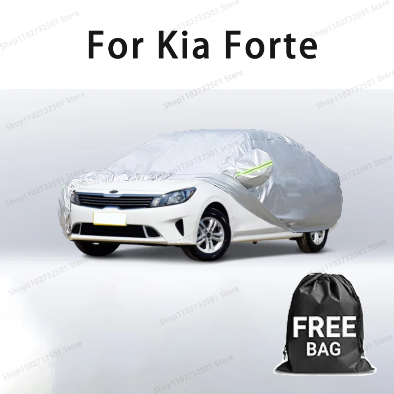 

Car cover For Kia Forte Full cover Waterproof sun protection cover Scratch resistant cars accessories