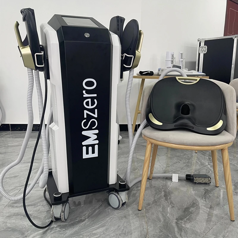 Professional EMSZERO 15Tesla RF Machine New Body Sculpting Machie Fat Burning HIEMT Weight loss