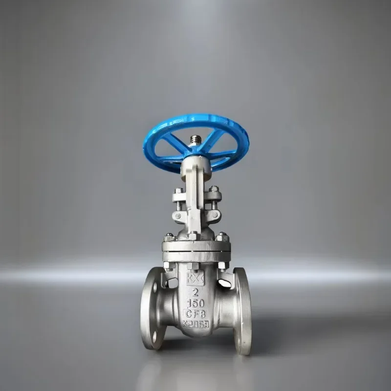 WCB SS304 316 PN40 PN63 Handwheel Gear Type Stainless Steel Metal Seat Gate Valve