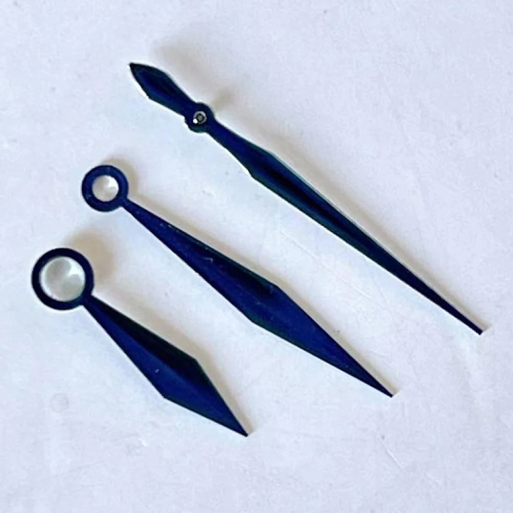 NH35 針剣型シルバー/ゴールド/ローズ/ブルー時計ポインター夜光なし 13 ミリメートル 12 ミリメートル 8 ミリメートル時計の針 NH35 NH36 4R 7S ムーブメント用