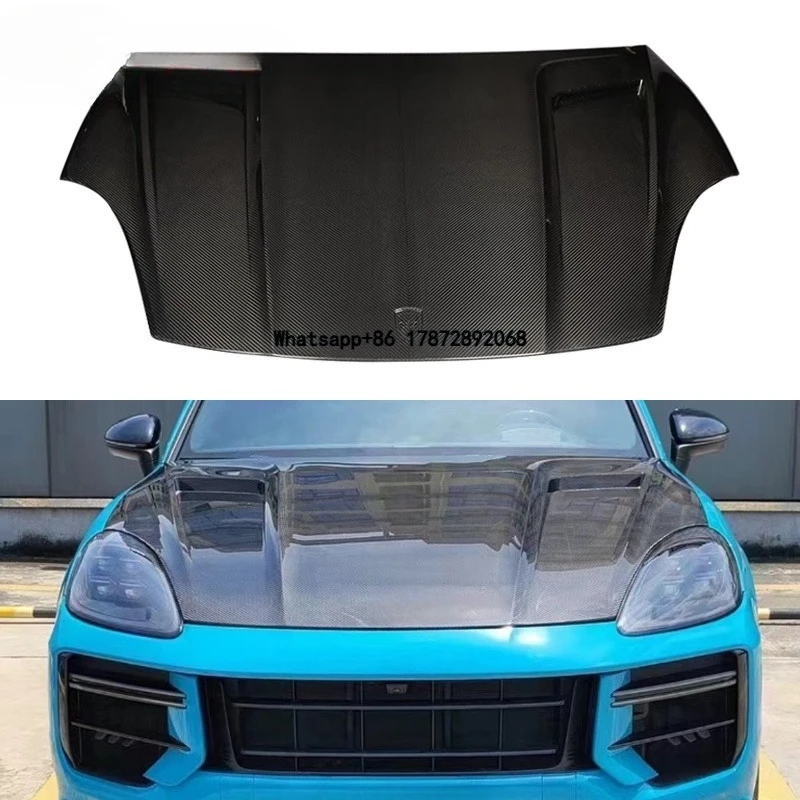 For 9Y0 2020-2023 High Quality Carbon Fiber Front Bumper Hood Bonnet Engine Cover Body Kit