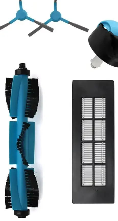 

For Conga 3090 3091 3092 Main Brush Filter Wheel Side Brush Kit Robot Vacuum Cleaner Parts Accessories Replacement Set