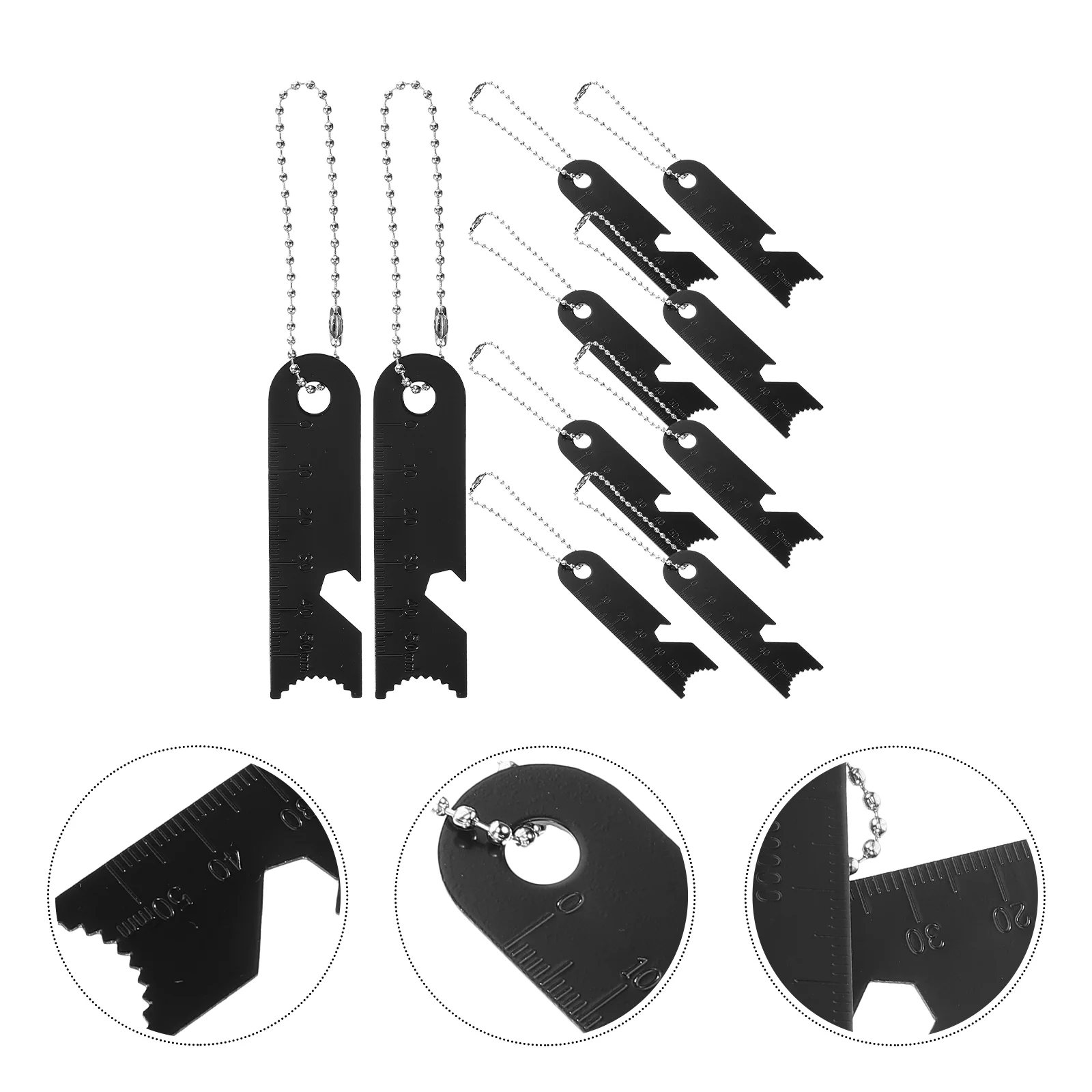 

10 Pcs Flint Scraper Camping Fire Starting Gear Outdoor Scrapers Steel Starter Tool Manganese Supplies