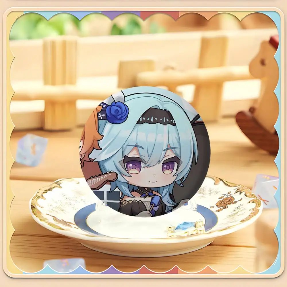 

Eula Cute Cute Genshin Game Custom Creative Round Brooch Badge Jewelry Gifts For Friends Clothes Hat Backpack Enamel Pins