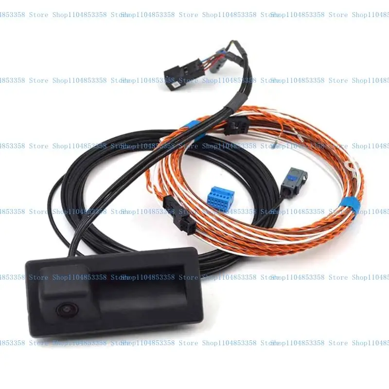 

652F Replacement Rearview Camera with Guidance Line Rear View Trunk Handle Camera 3V0827566L 3V0 827 566 L