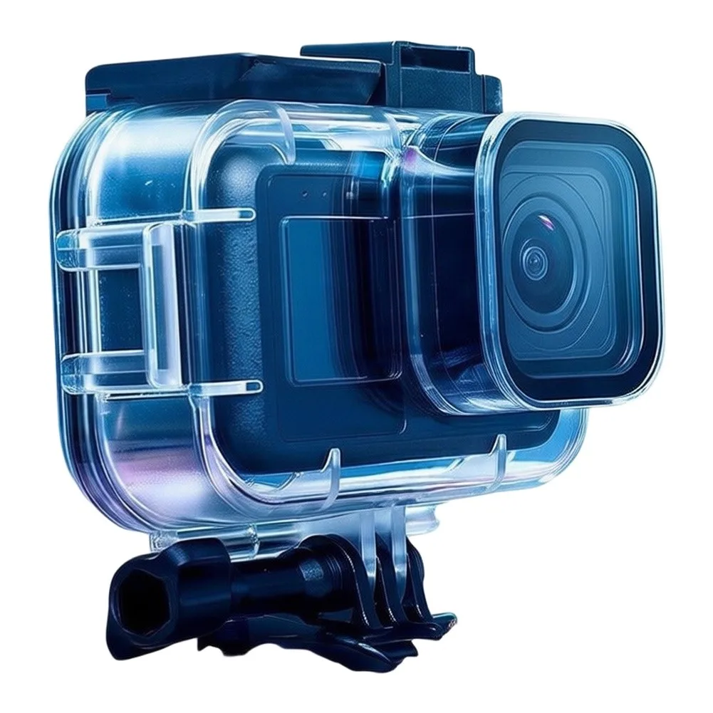 For Mission 1 Waterproof Housing Case Built for Submersion Protection While Maintaining Full Functionality and Lens