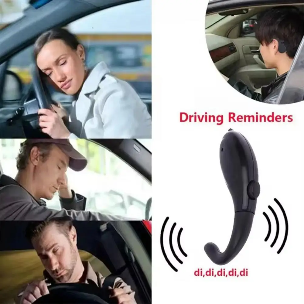 Dolphinfish Shaped Driver Drowsiness Reminder Alarm Reminder Electronic Anti-Sleep Alarm Safe Drive Assist Keep Awake Car Supply