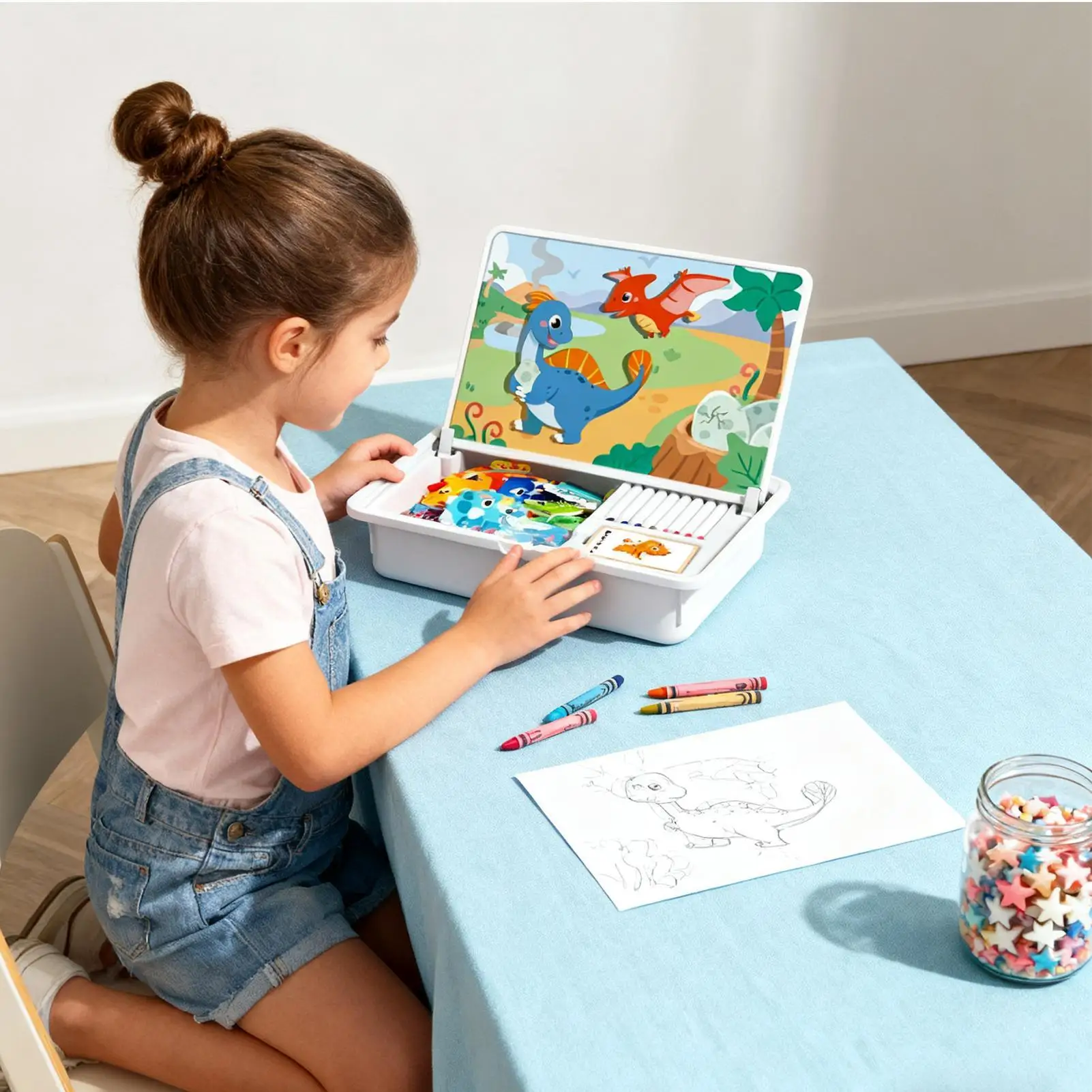 Dupla face magnética vestir-se brinquedo correspondente pré-escolar jogo de quebra-cabeça educacional para viagens jardim de infância escola férias
