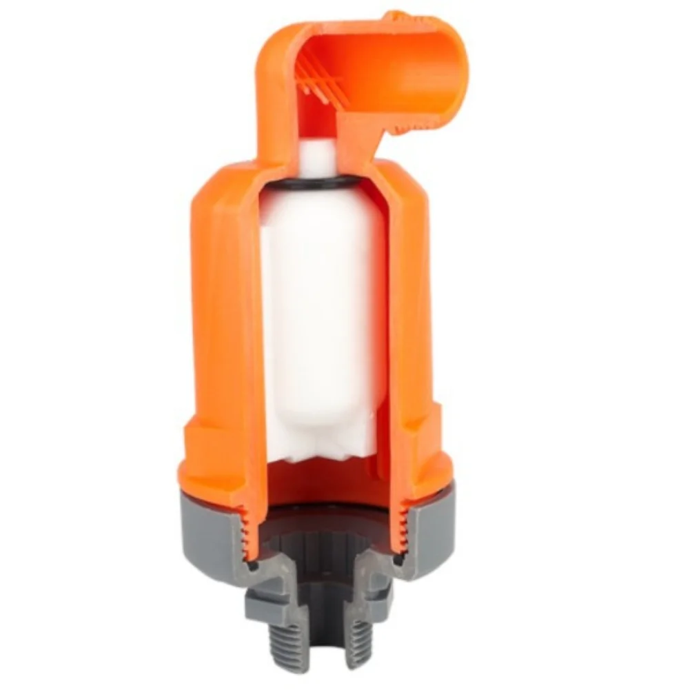1 Inch NPT Air Relief Valve for Irrigation Systems with Dual Exhaust Ports and Low Pressure Sealing PA Material