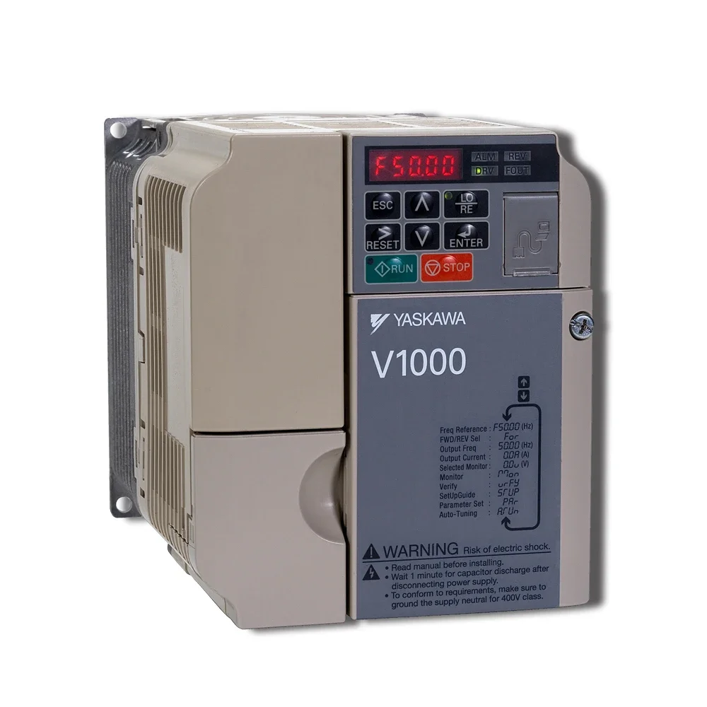 

yaskawa inverter Frequency converter series v1000 3.7kw power Heavy-duty (HD) CIMR-VB4A0009BBA