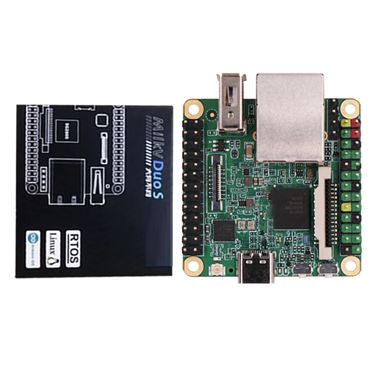 Imagem -03 - Linux Board Versão Superior Leite-v Duo s 512mb Sg2000 Risc v Wi-fi Emmc-poe