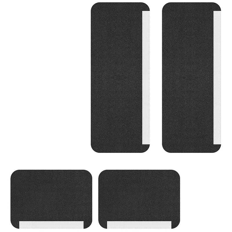 

Refrigerator Door Handle Covers, Set Of 4, Keep Your Kitchen Appliance Clean From Smudges, Drips, Food Stains (Black)