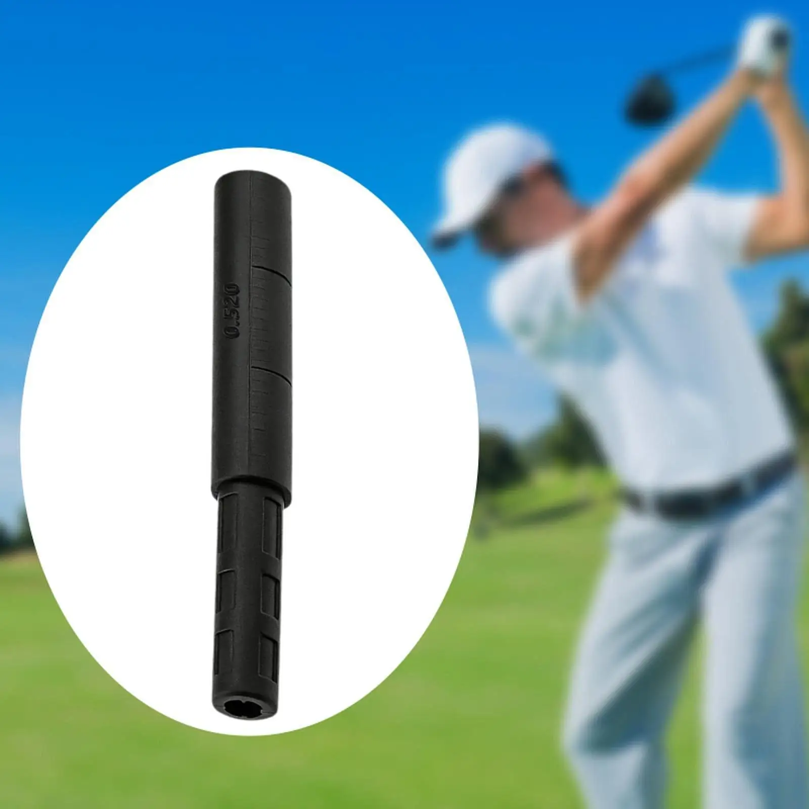 

Premium Golf Stick Extender Durable Golf Shaft Extension Accessory for Practice Sports and Golf Game Supplies