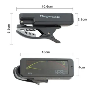 FLANGER FMT-209 360 Clip-on Low Guitar Violi Drum Drive Digital Metronomer 8 Main Metronome Sales - №5
