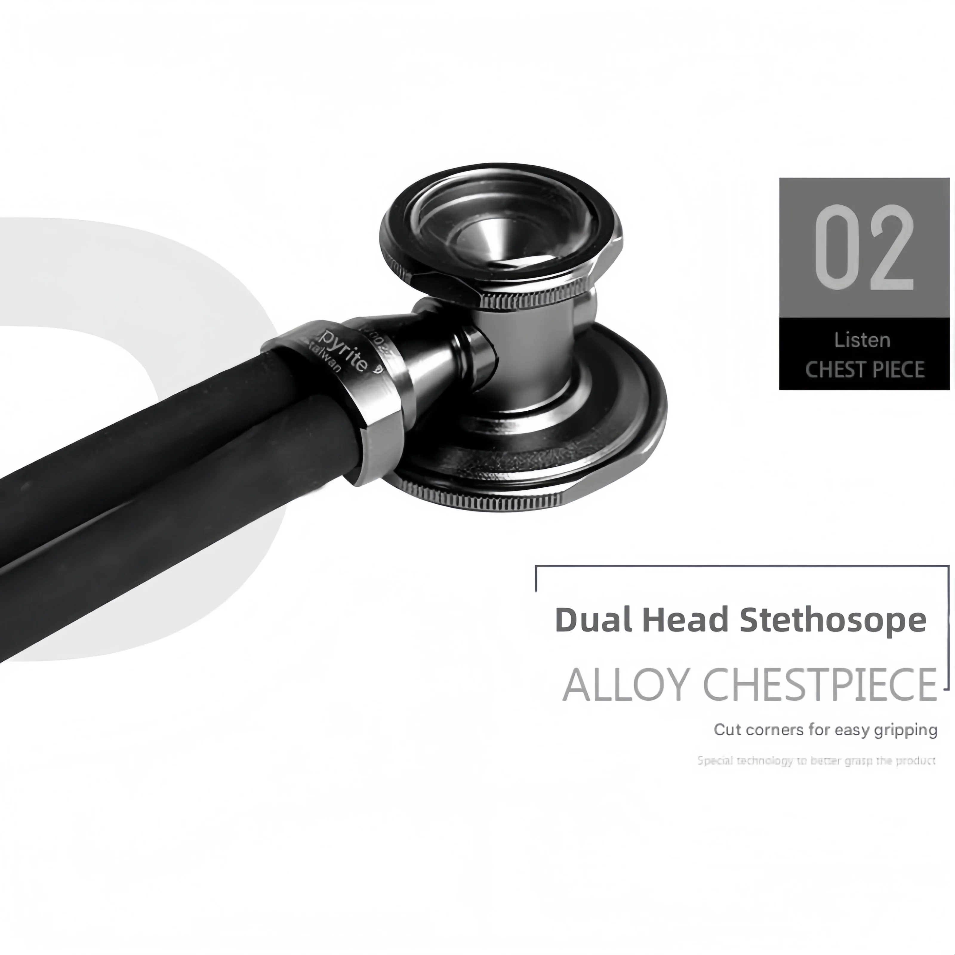 Spirit 649 Dual Head Stethoscope for Nurses Soft Sealing Eartips for Doctors, Nurses, EMT Students, Adults,  Home Health Use - Image 4