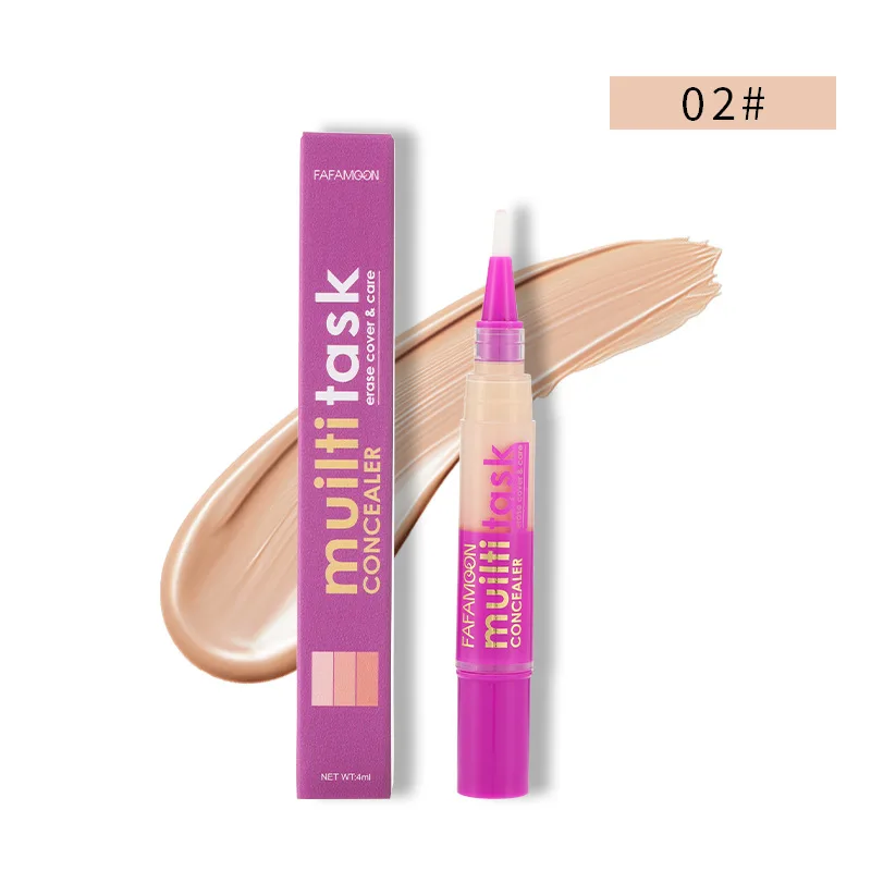 4ml Liquid Concealer Pen Makeup Lasting Moisturizing Foundation Cream Full Coverage Concealer Makeup Cosmetic