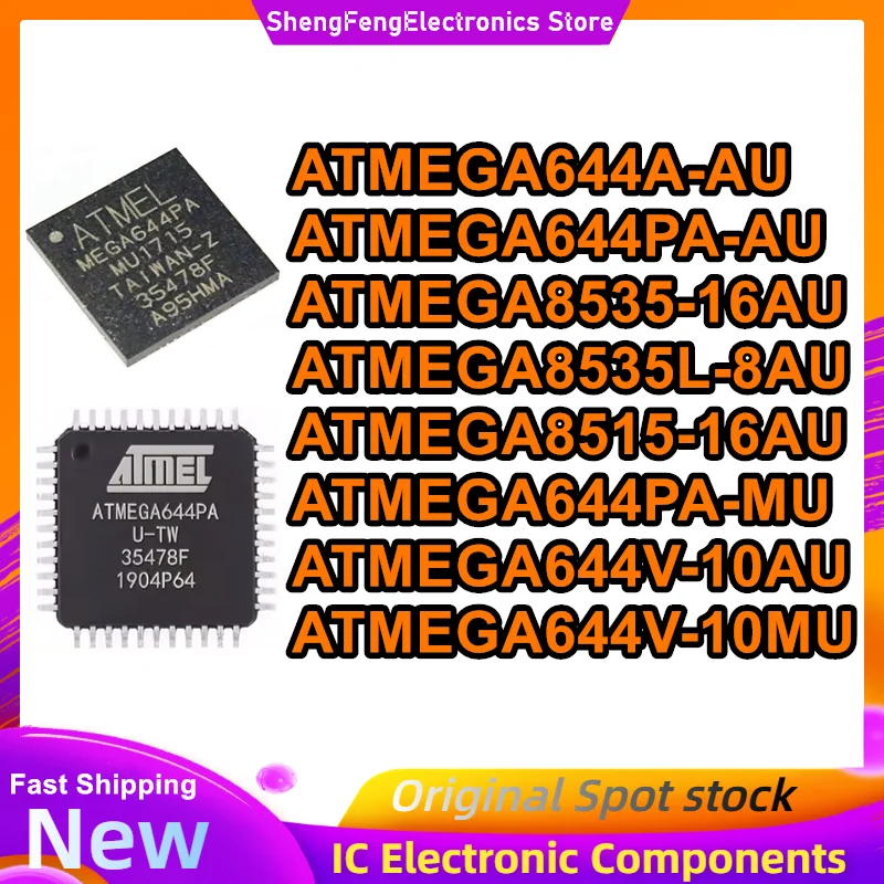 ATMEGA644A-AU ATMEGA644PA-AU ATMEGA8535-16AU ATMEGA8535L-8AU ATMEGA8515-16AU ATMEGA644PA-MU ATMEGA644V-10AU ATMEGA644V-10MU Новые