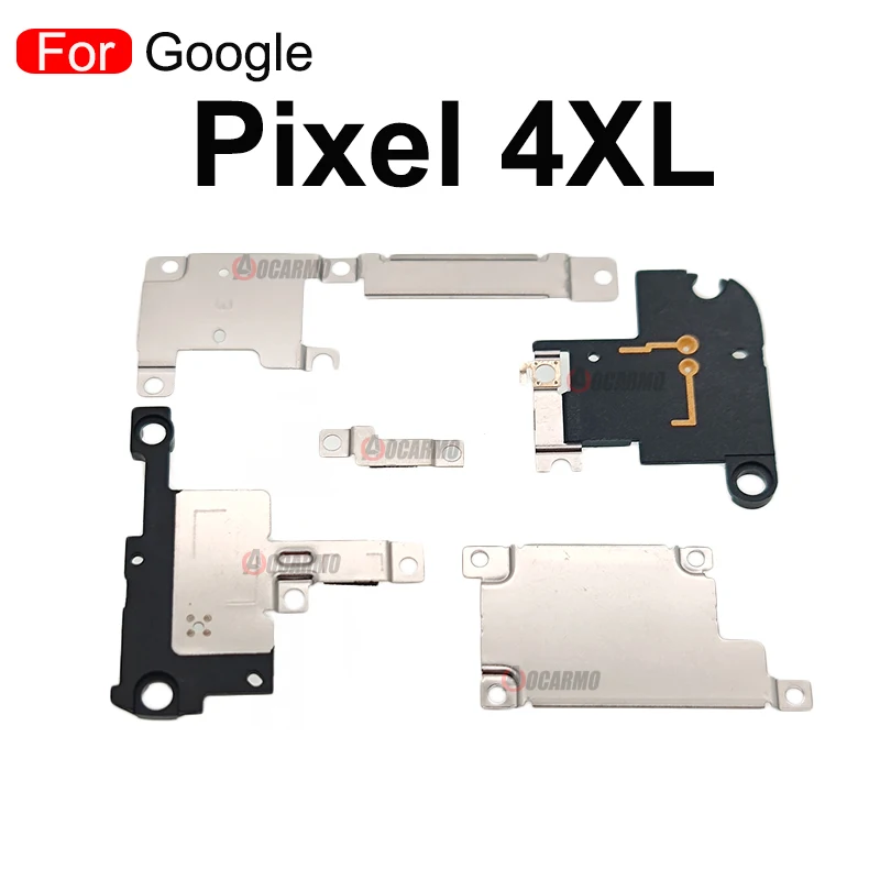 For Google Pixel 4XL 4 XL Fullset Metal Sheets Light Flash Motherboard Bracket Plate Flex Cable Cover Fixed Buckle Replacement