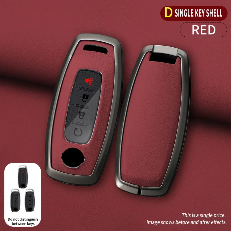 

Alloy Remote Car Key Case Cover for Nissan X-trail T33 Qashqai 2022 J12 Ariya Altima Teana 2022 2023 2023 Juke Car Accessories