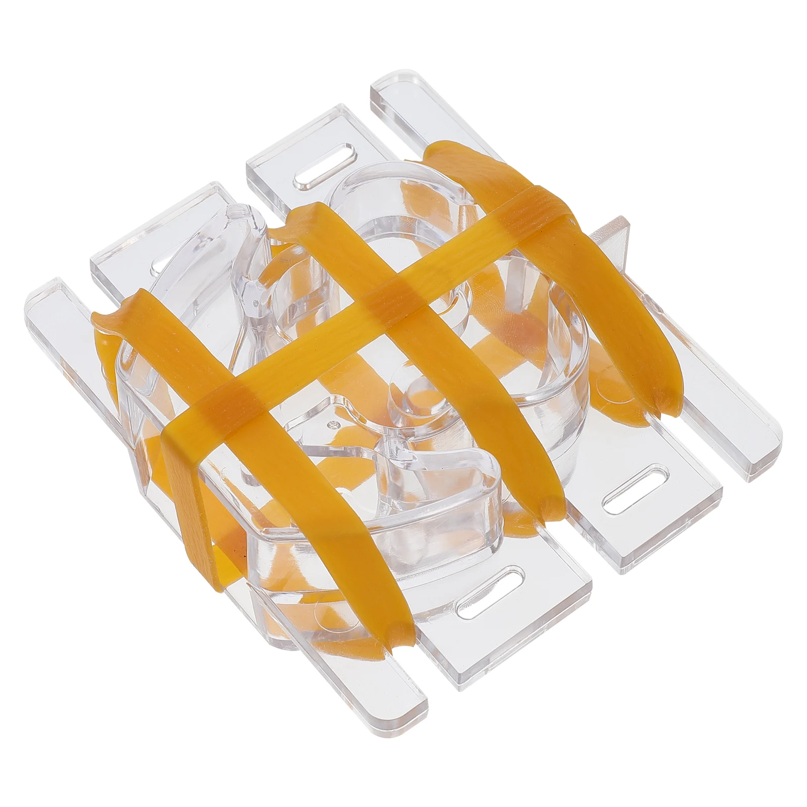 

Plastic Flower Mold Lovely Shaped DIY Supplies Adornment Mold Easy Clean Compact Design Smooth Texture Safe