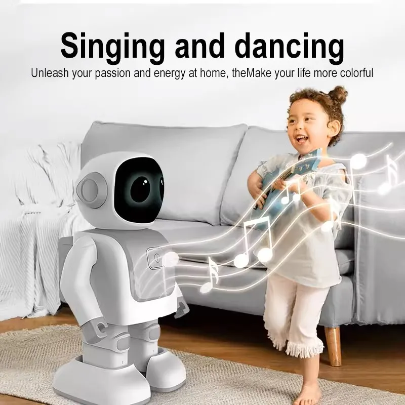 Children Robot Program Dance Robert Phone APP Bluetooth Remote Control Electron Multi Action Dancing Music Kids Robots