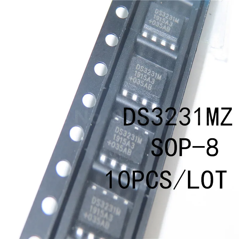 

10PCS/LOT DS3231 DS3231M DS3231MZ DS3231MZ+ real-time clock chip IC SMD SOP-8 Original New In Stock