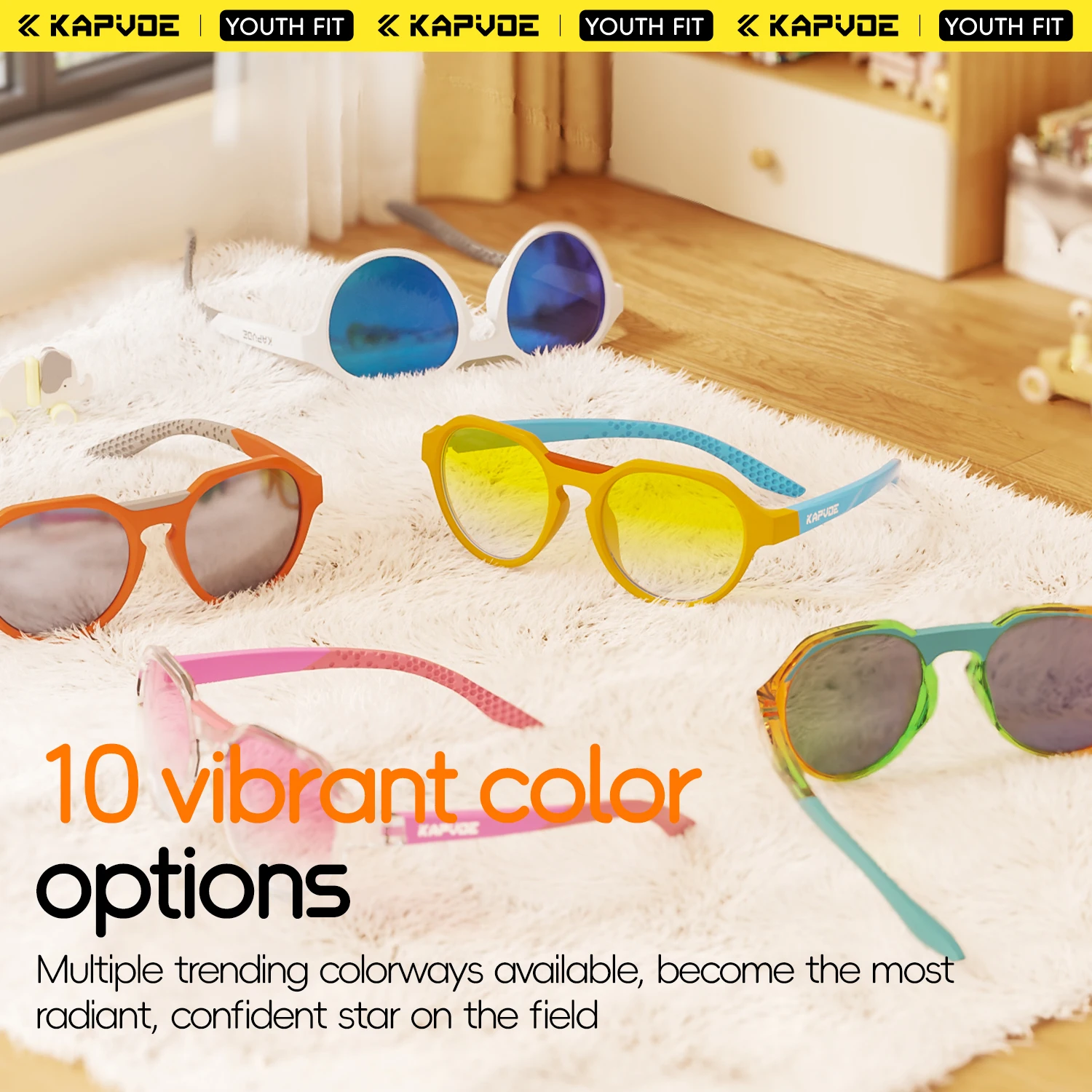 KAPVOE Children Glasses Sports - Golf Equipment Kids recension och pris