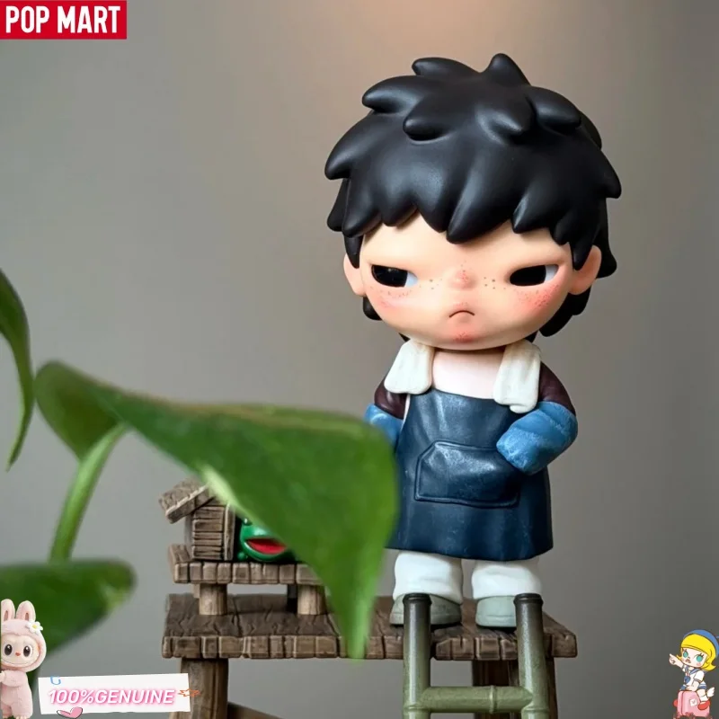 

POPMART Hirono × Dead Silence: Коллекционная подвесная карточка и фигурка Хироно Кит Харинг, сделанная вручную, праздничный сюрприз, милый подарок