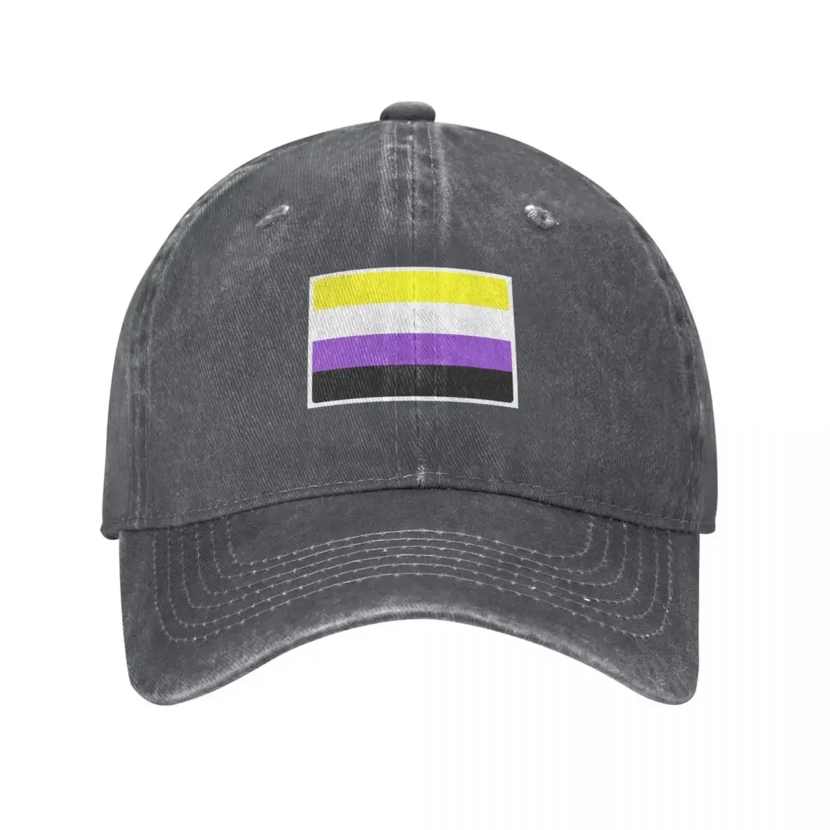 Non-Binary Flag Baseball Cap summer hat Sun Cap New Hat Ladies Men's