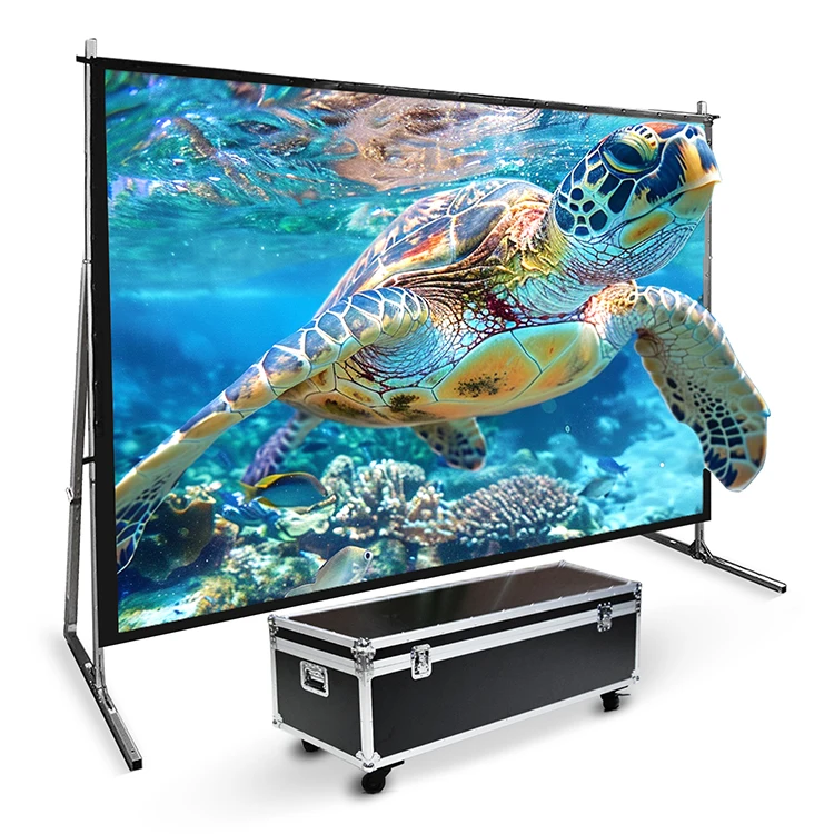 

Projector Screen Front Rear Projection Outdoor Cinema Mobile Projector