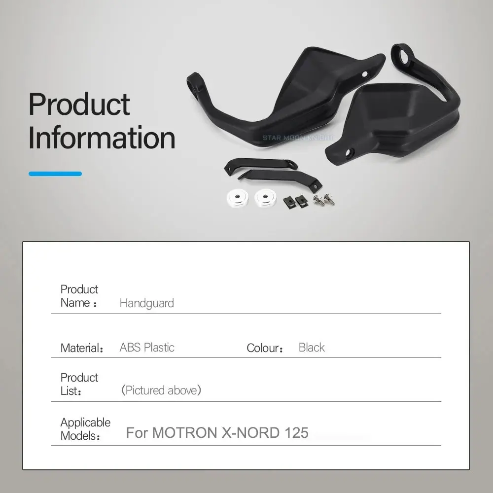 Motorcycle For Motron X-Nord 125 XNord X Nord 125 Accessories Handguard Hand Guards Shield Brake Clutch Levers Protector