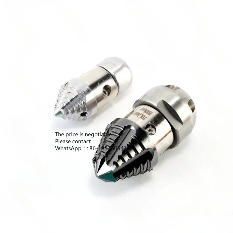 

Земснаряд высокого давления Трехточечная вода в канализационной шахте 1/2 Очистка труб Вращающаяся пагода