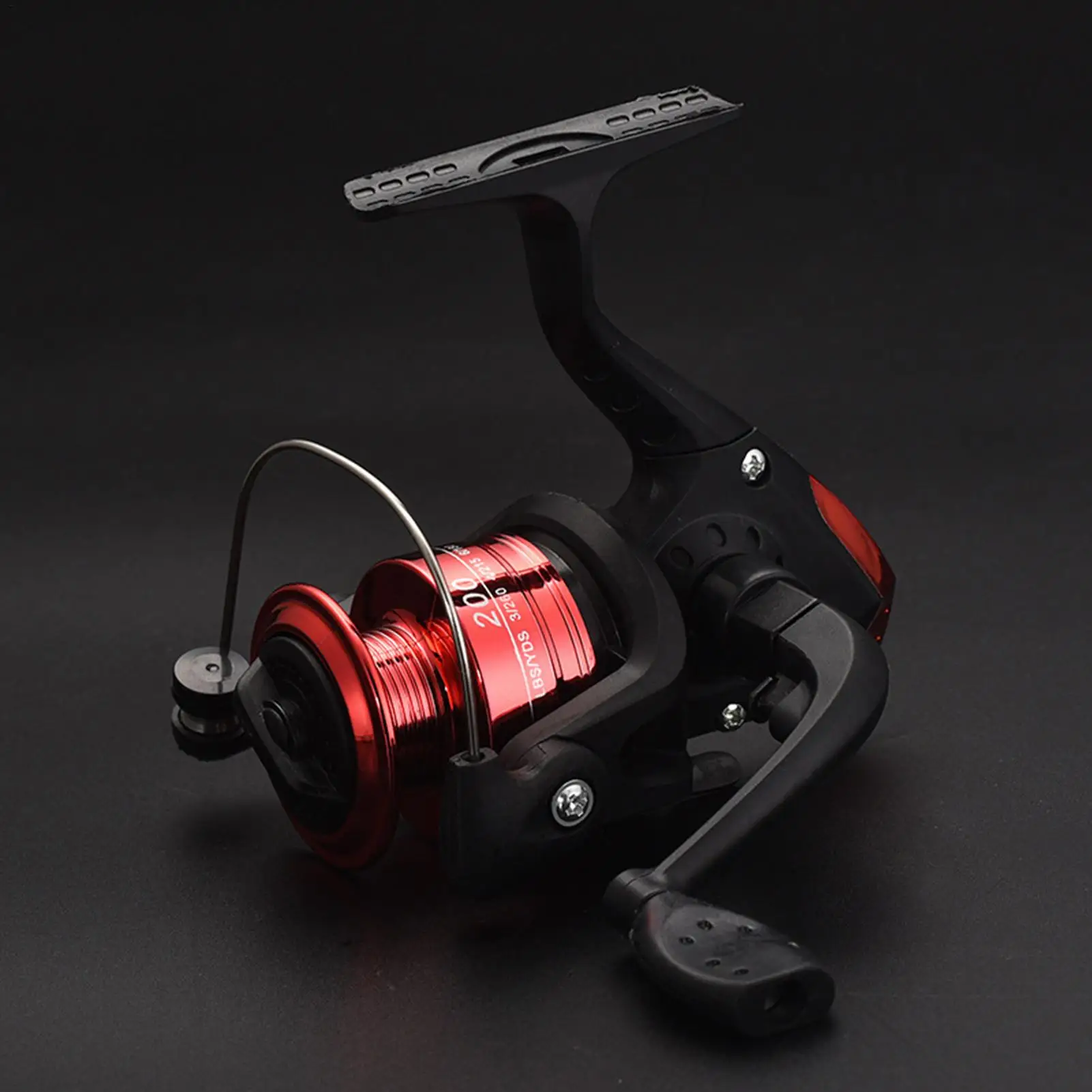 Carretilha Compacta Mini Spincast para Pesca com Isca Artificial, Carretilhas de Pesca para Surf, Bagre, Crappie, Bass, Truta - Todas as Estações