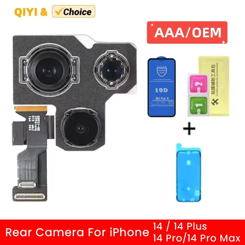 OEM Rear Camera For iPhone 14/14 Plus/14 Pro/14 Pro Max Main Back Camera Replacement for iPhone 14 Pro Max Main Rear Camera