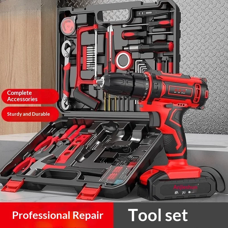 

Professional Heavy Duty Hand Tool Set Ratchet Socket Wrench Screwdriver Pliers Home Garage Auto DIY Repair Kit Hand Tools