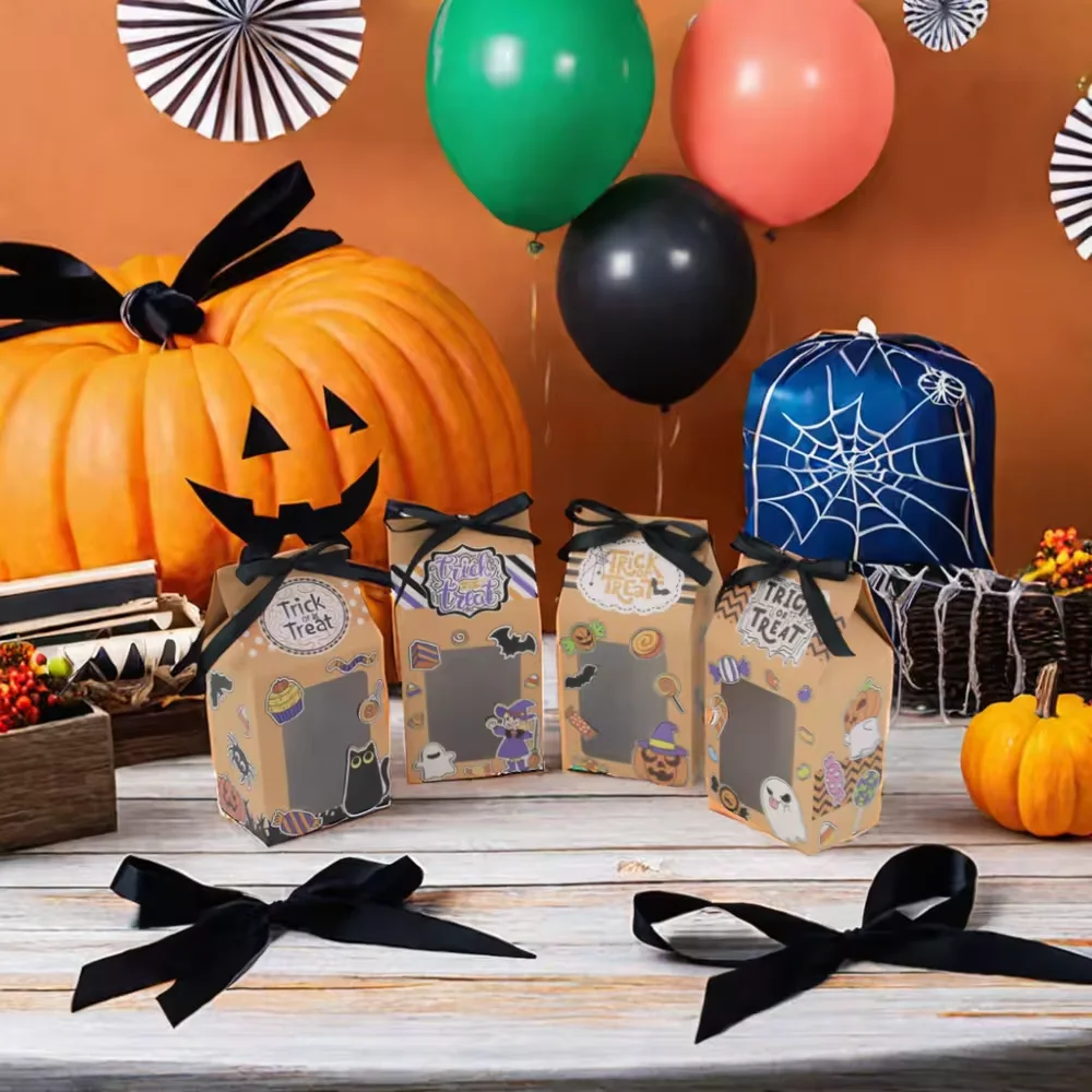 Halloween Cardboard Gift Boxes, Treat Packaging