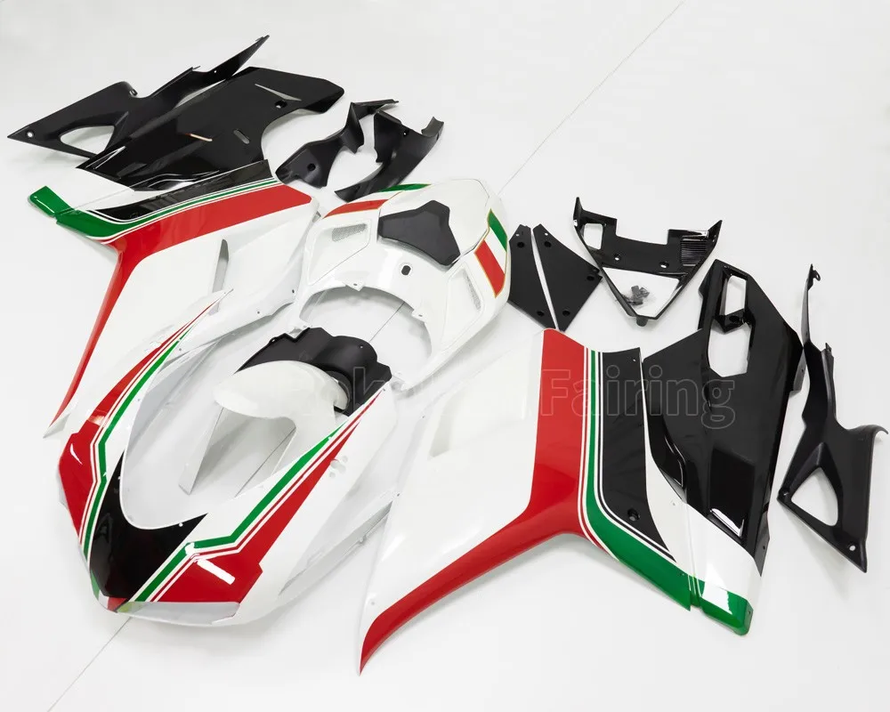 For Ducati 848 1098 07 08 09 10 11 1098S 1198 1198S 2007 2008 2009 2010 2011 ABS Bodywork Fairing (Injection Molding)