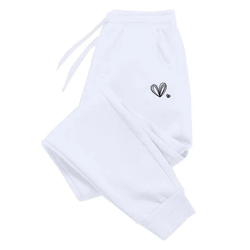 2025 nova casual versátil calças femininas macio corredores de fitness sweatpants calças confortáveis das mulheres moda calças largas mulher