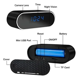 1080p drahtlose Uhrenkamera mit Wi-Fi Support Router Frequency 2.4g WiFi HD Network Kameratikbewegungserkennung Infrarot Nachtsicht Office House und Büroüberwachungskamera Kamera 8 Hauptverkaufskamera Espia Night Watch - №8