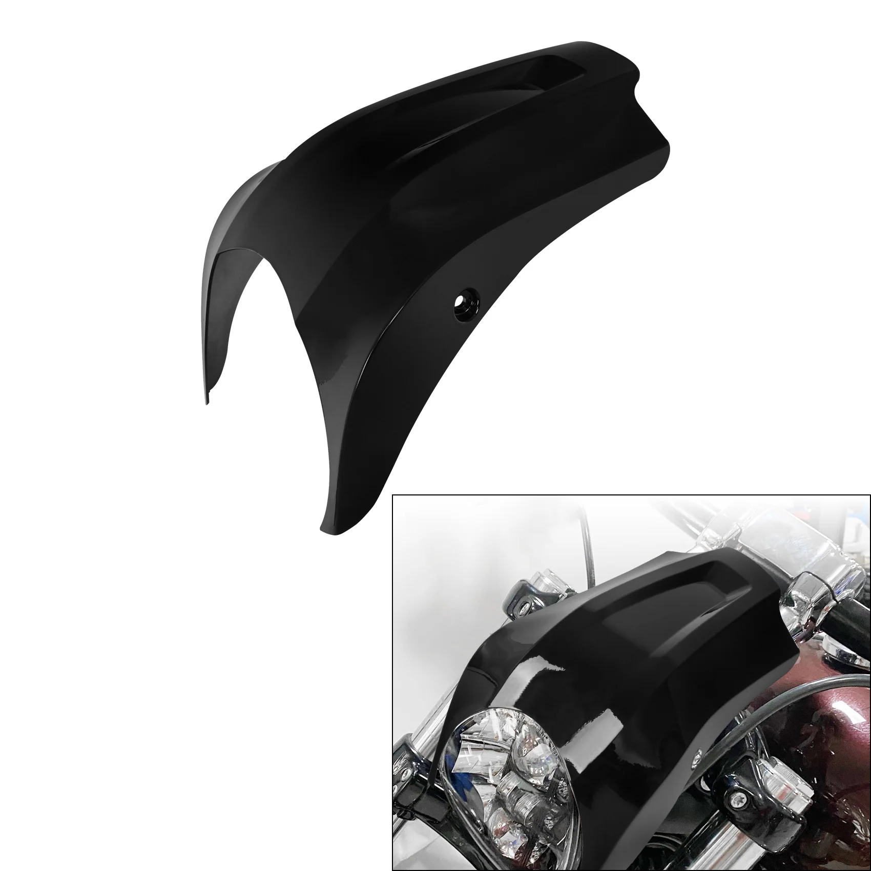 

Headlight Fairing Cover Mask Fit For Harley Softail Breakout FXBR 2018-2024 2019 2020 2021 2022 2023