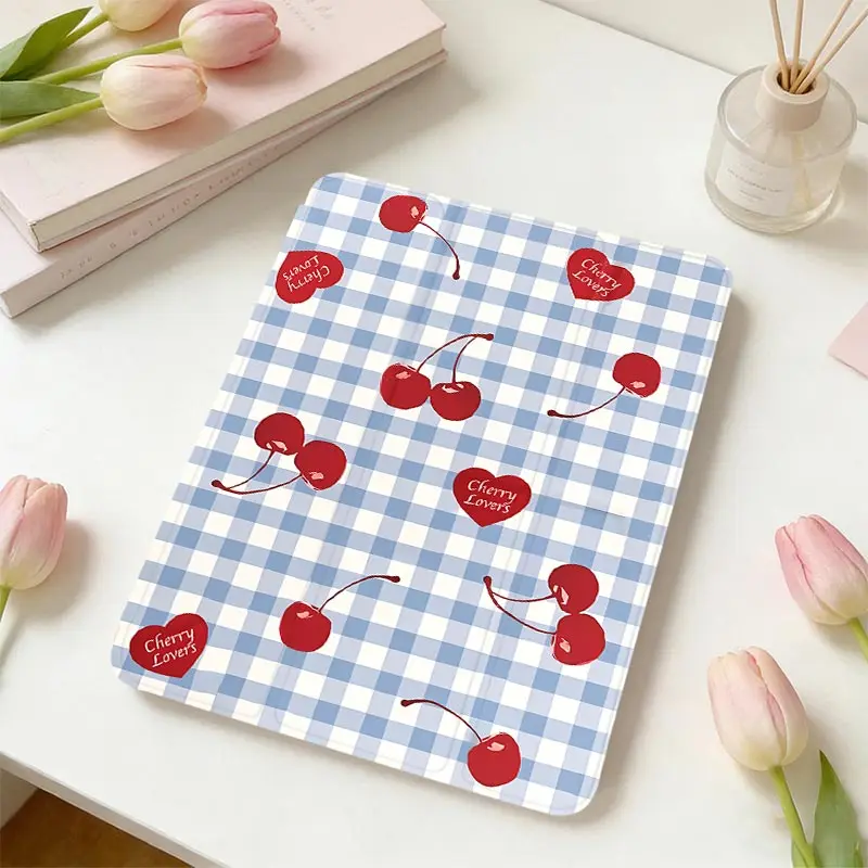 With Pen Holder Tri‑Fold TPU Bumper Case For Xiaomi Pad 7/7Pro 8/8Pro 11.2 Xiaomi Pad 5/5Pro 6/6Pro 11 inch Redmi Pad SE 11