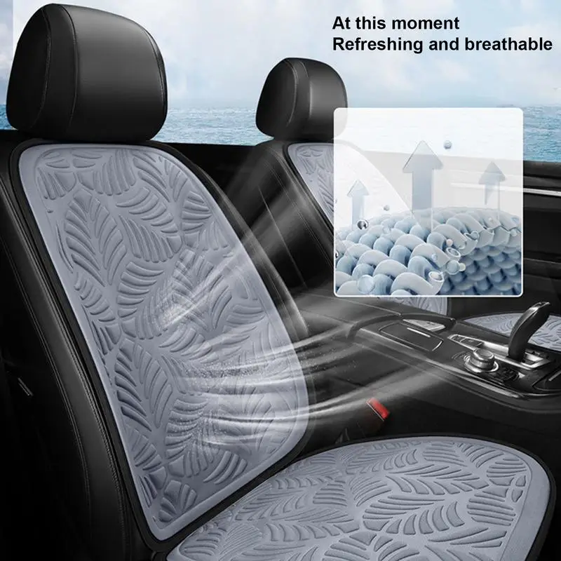 car seat cushion Shark Cloth Car Seat Cushion Four-Season Comfort Tailbone Discomfort Relief cushion non-slip slim waist Mat