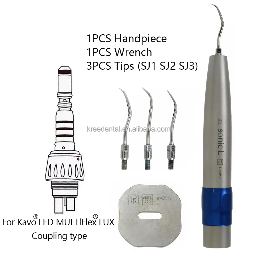 De ntal Equipment S970KL Sonic L LED fiber optic light  Ultrasonic air Scaler HandPiece Air Scaling tools