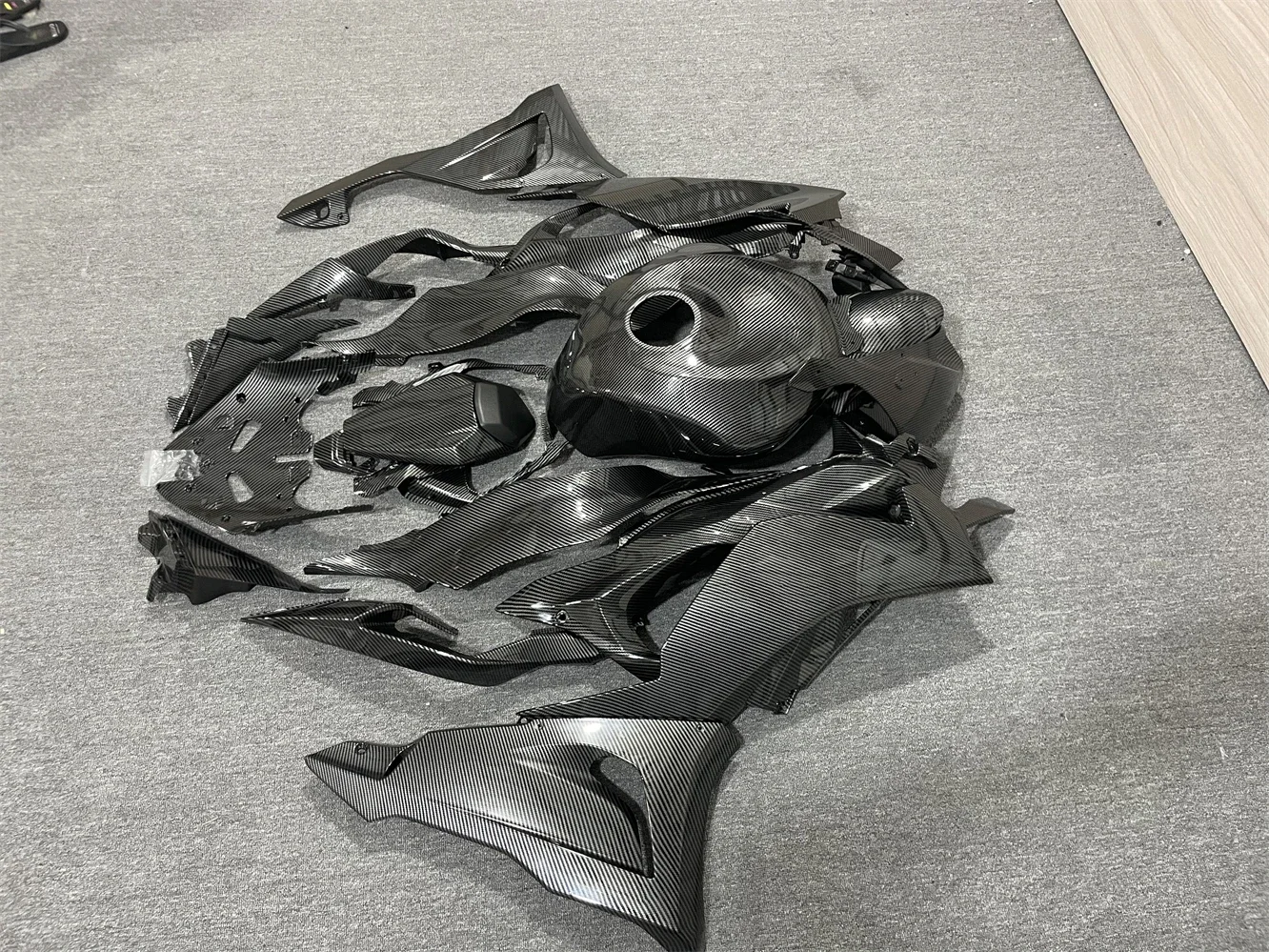 For Kawasaki ZX6R 636 ZX-6R 2024 2025 Motorcycle Fairing Kit Carbon fiber paint