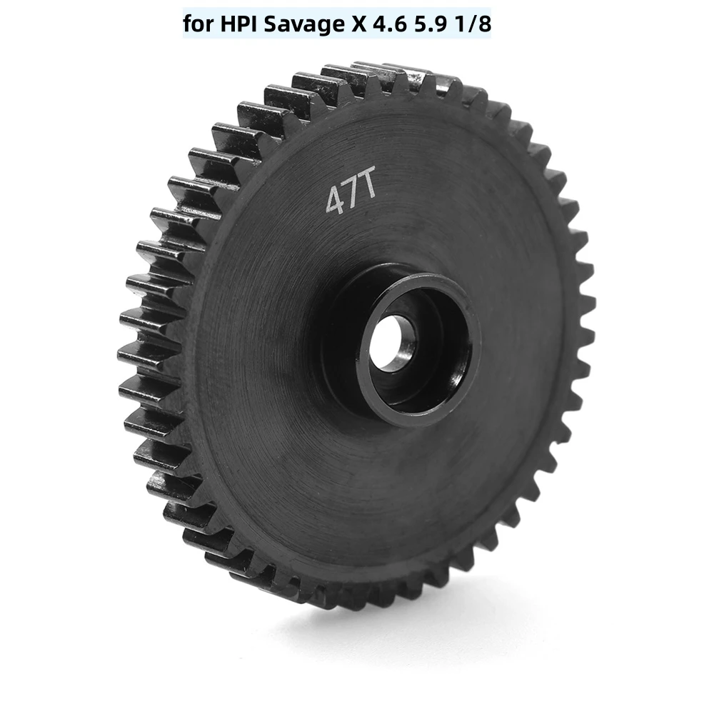 

HPI 77127 76937 savage 4.6 Steel Gear For HPI Savage X 4.6 5.9 1/8 47T Gear RC Car Accessories