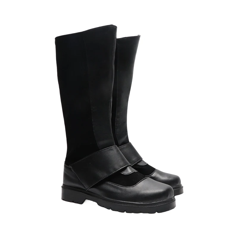 Superheld Bat Bruce Wayne Cosplay Schoenen Laarzen Battle Outfit Man Volwassen Zwarte Schoenen Halloween Custom Made